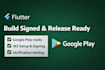 change flutter package name and build a signed aab for play store