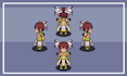 create 64x64 pixel art characters