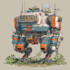 create custom mecha robot art