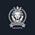 design a powerful lion mascot logo with bold character