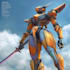create custom mecha robot art
