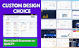 do custom ai website development as full stack developer, front end developer