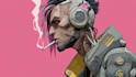 draw cyberpunk character art