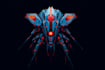 make a fabulous typography logo cyberpunk or mecha futuristic