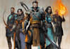draw dnd party art and dnd character art