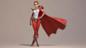 drow a superhero character