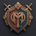 create a medieval, fantasy, rpg gaming logo