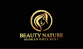 design luxury beauty logo with copyrights