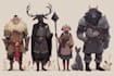 dnd character art and dnd character art