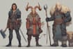 dnd character art and dnd character art