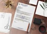 design a professional company letterhead and stationery