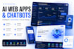 do ai website development, ai chatbot, ai web app as a full stack developer