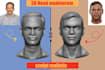 create 3d face model from 1 photo
