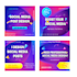creative social media post designs
