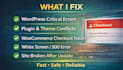 fix wordpress woocommerce bugs
