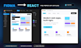 design and develop responsive react node js or next js website for you