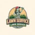 do professional landscape and lawn care service logo