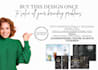 design luxury editable food restaurant menu