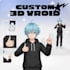 create vrchat avatar design, fixing and conversion anime, furry, nsfw models