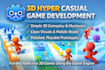 create a custom 3d hyper casual game using godot