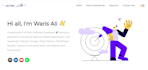 create custom portfolio and business website using mern