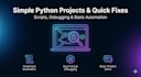 develop custom ai agents, chatbots, and python projects