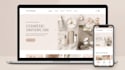 build skincare website, beauty salon or spa website, cosmetic website wordpress