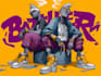 design a badass character illustration graffiti style