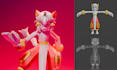 create 3d models low poly
