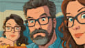 draw a digital cartoon illustration