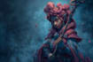do dark fantasy art illustrations in a painterly style