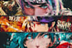 design eye catchy anime banners