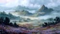 digitally paint fantasy landscape
