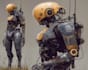 illustrate a high quality futuristic mecha designs