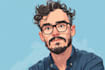 draw a cartoon illustration