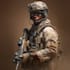 do military themed illustration