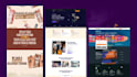 develop a responsive HTML landing page using HTML CSS and javascript