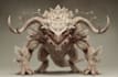 concept art for dragons and monsters, creatures