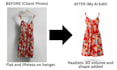 create a 3d ghost mannequin for ecommerce