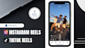 create instagram reels, youtube shorts and tiktok