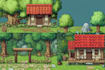 do pixel art tileset pixel animation sprite sheet game art assets pixel tile map