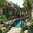 do backyard landscape design, pool, patio, landscape