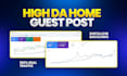 do high da home guest post on home improvement blogs