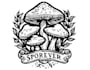 do hand drawn mushroom vector logo design
