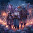 draw fantasy or dnd party illustration