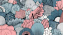 design doodle wall art mural decal wallpaper