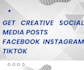 create instagram and facebook post with captions