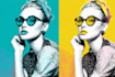 create a unique street pop art collage