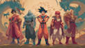 do any dragon ball style illustration