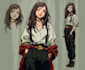 create a anime style character, person